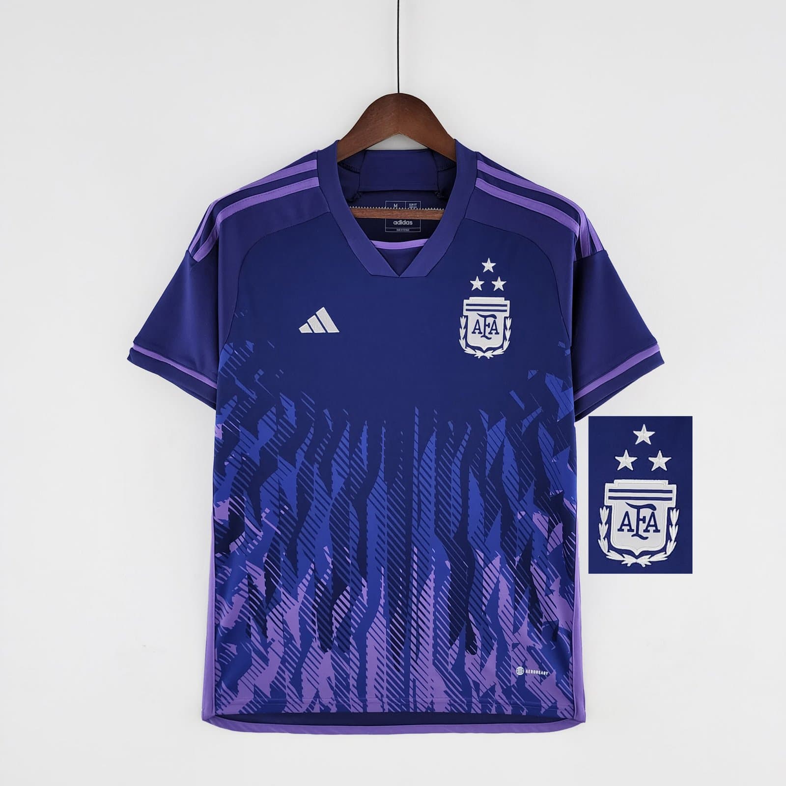Argentina 3 Estrellas Qatar 2022 2a Eq. — vista frontal