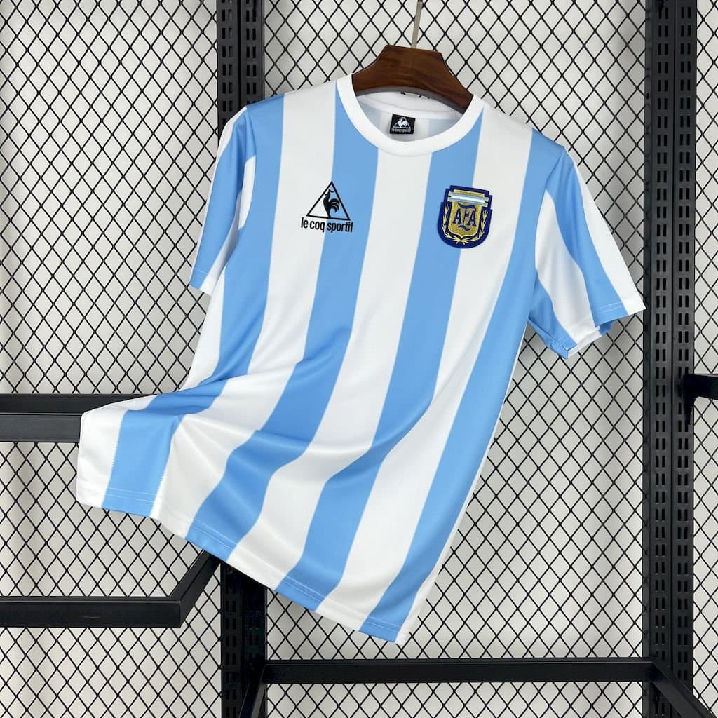 Argentina México 86 1a Eq. — vista frontal