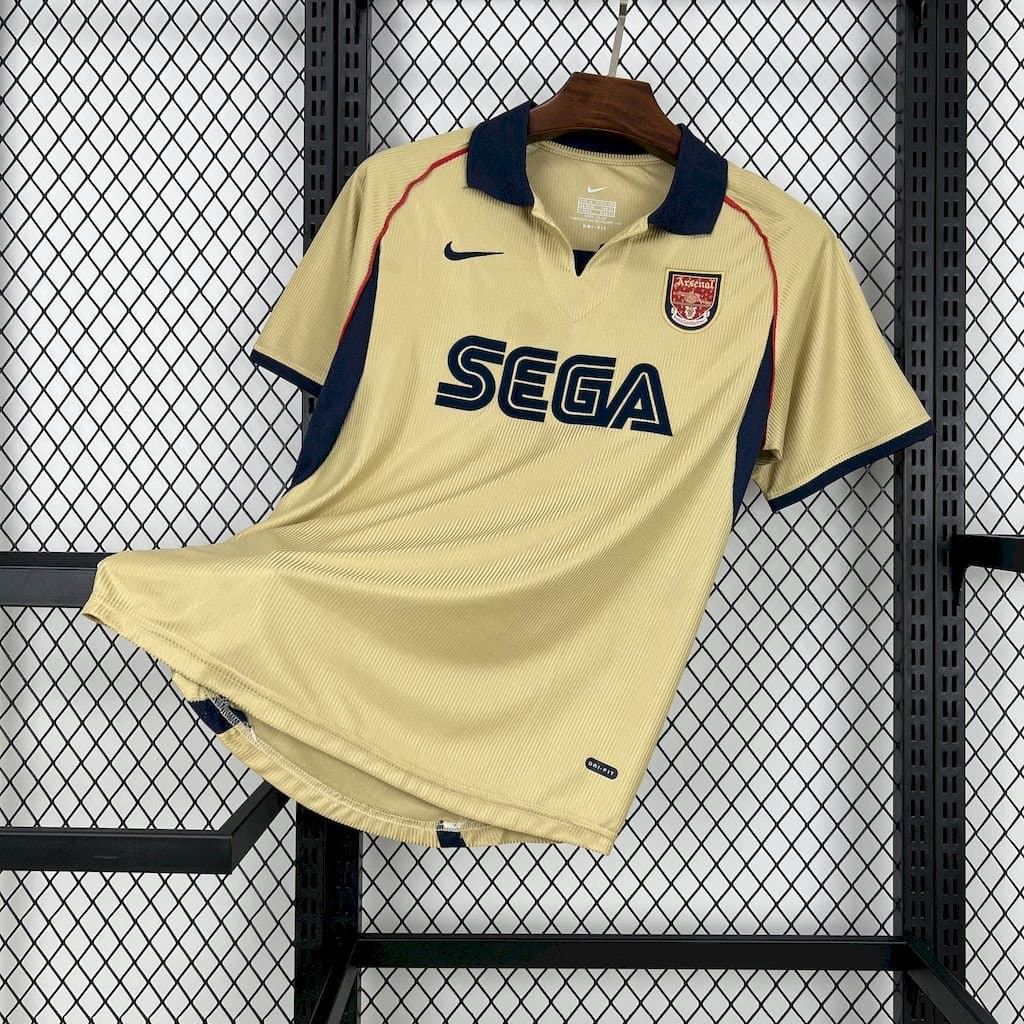 Arsenal 2001/02 2a Eq. — vista frontal