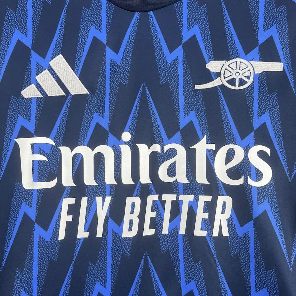 Arsenal 2025/26 2a Eq. — vista trasera