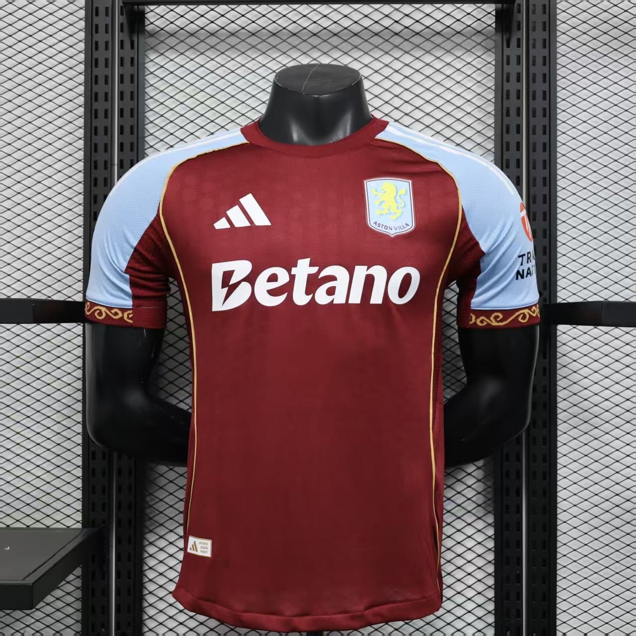 Aston Villa 2025/26 1a Eq. (Ed. Jugador) — vista frontal