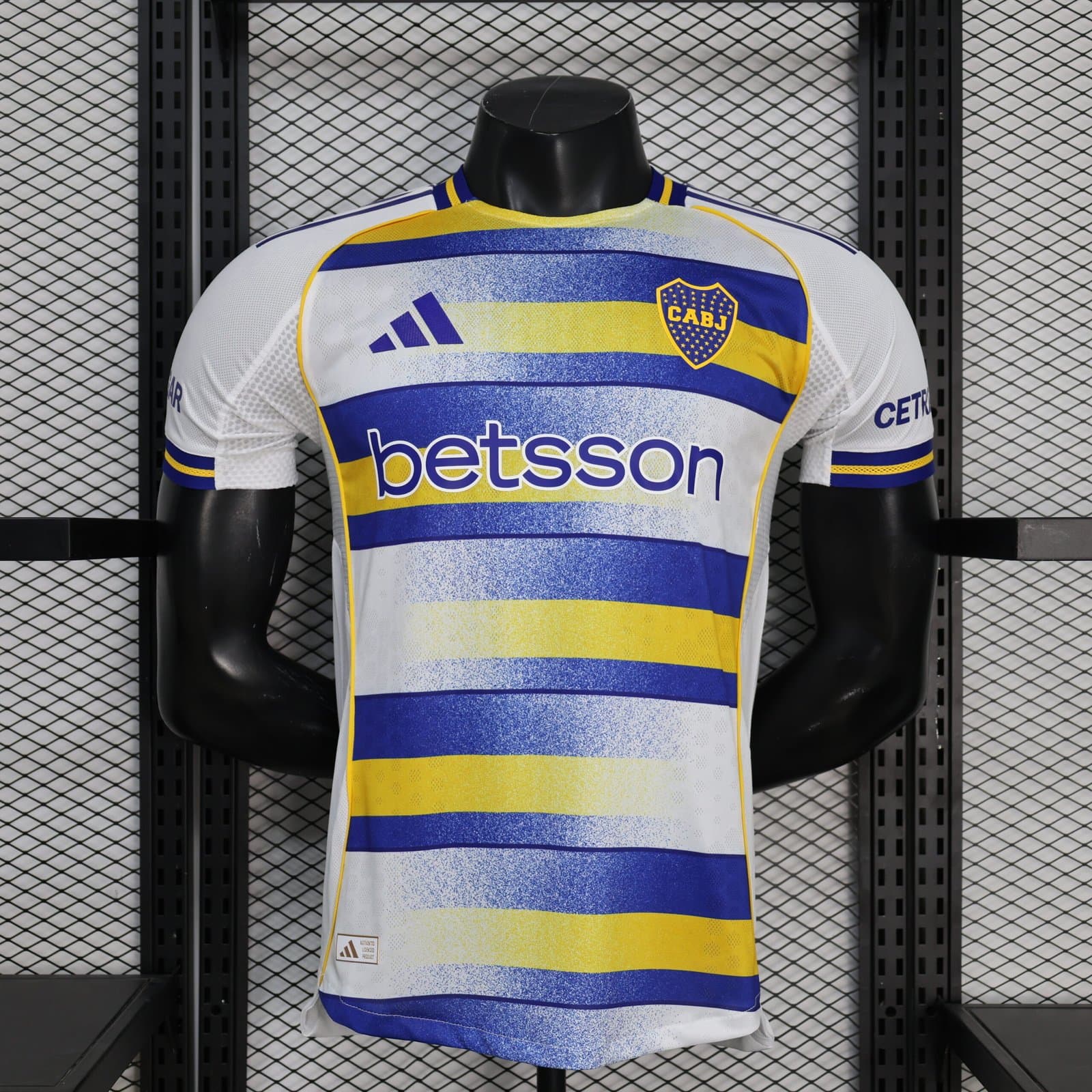 Boca Juniors 2026/27 2a Eq. (Ed. Jugador) — vista frontal