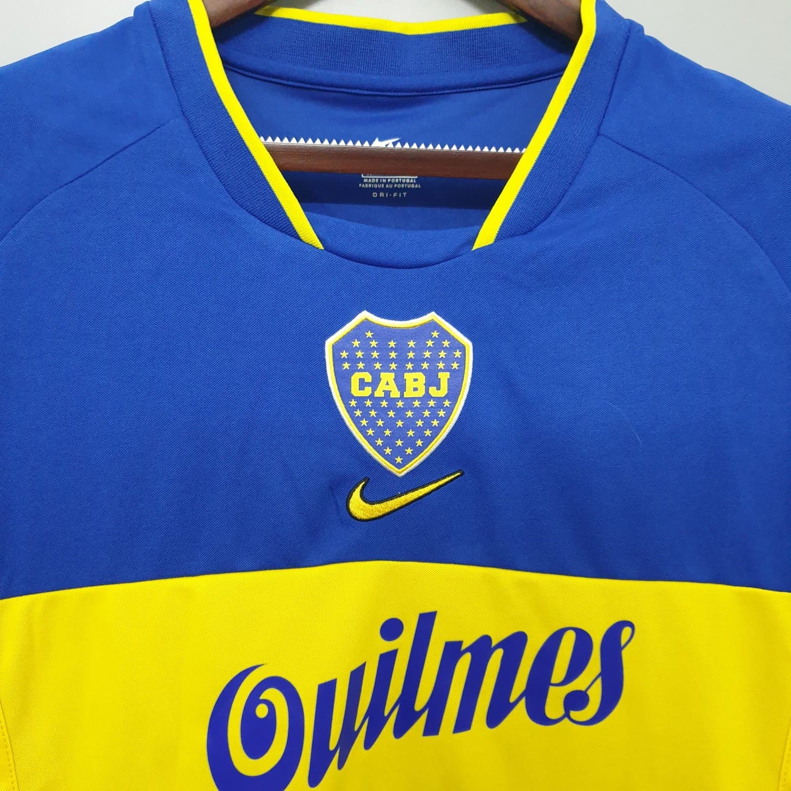 Boca Juniors 2001 1a Eq. — vista trasera