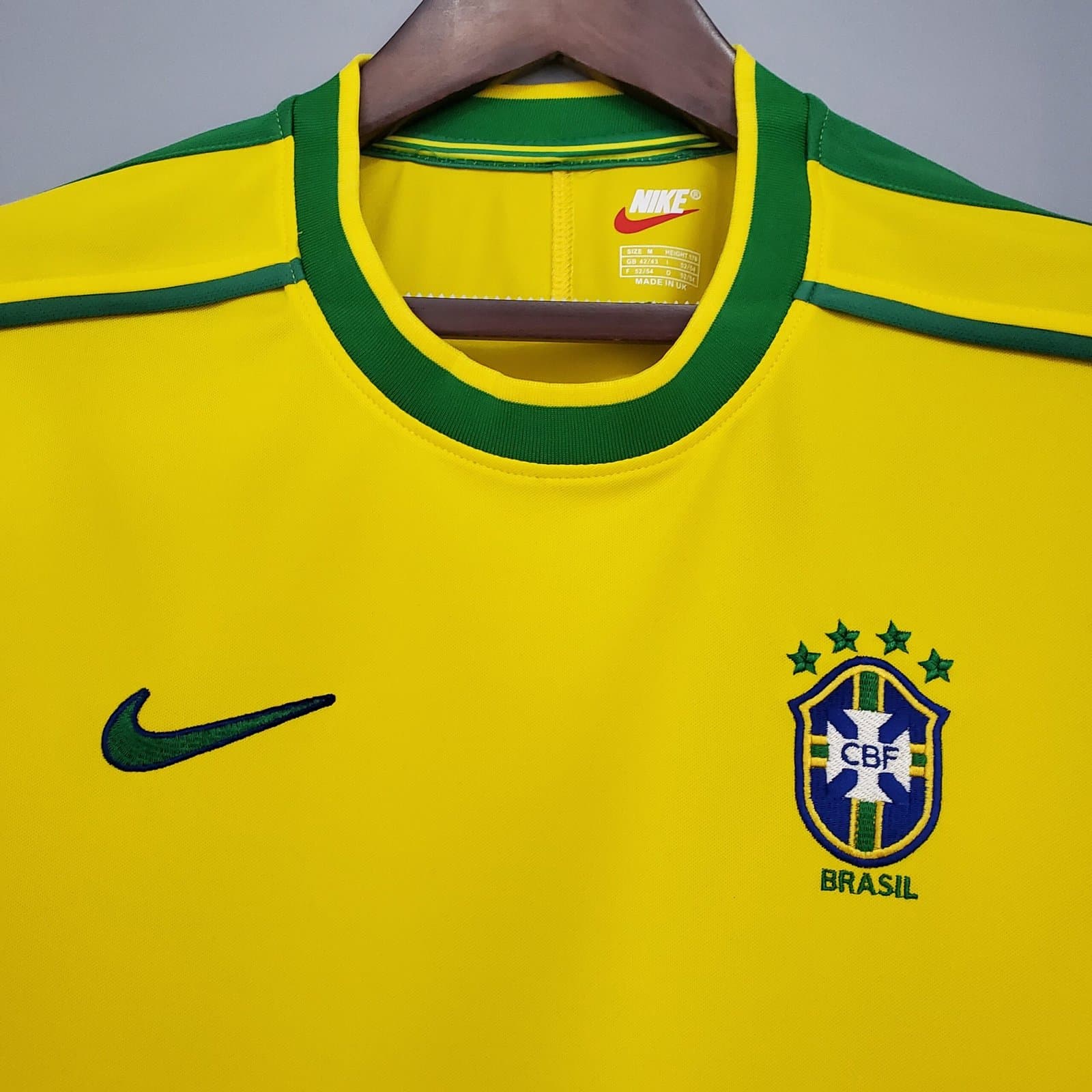 Brasil Francia 1998 1a Eq. — vista trasera