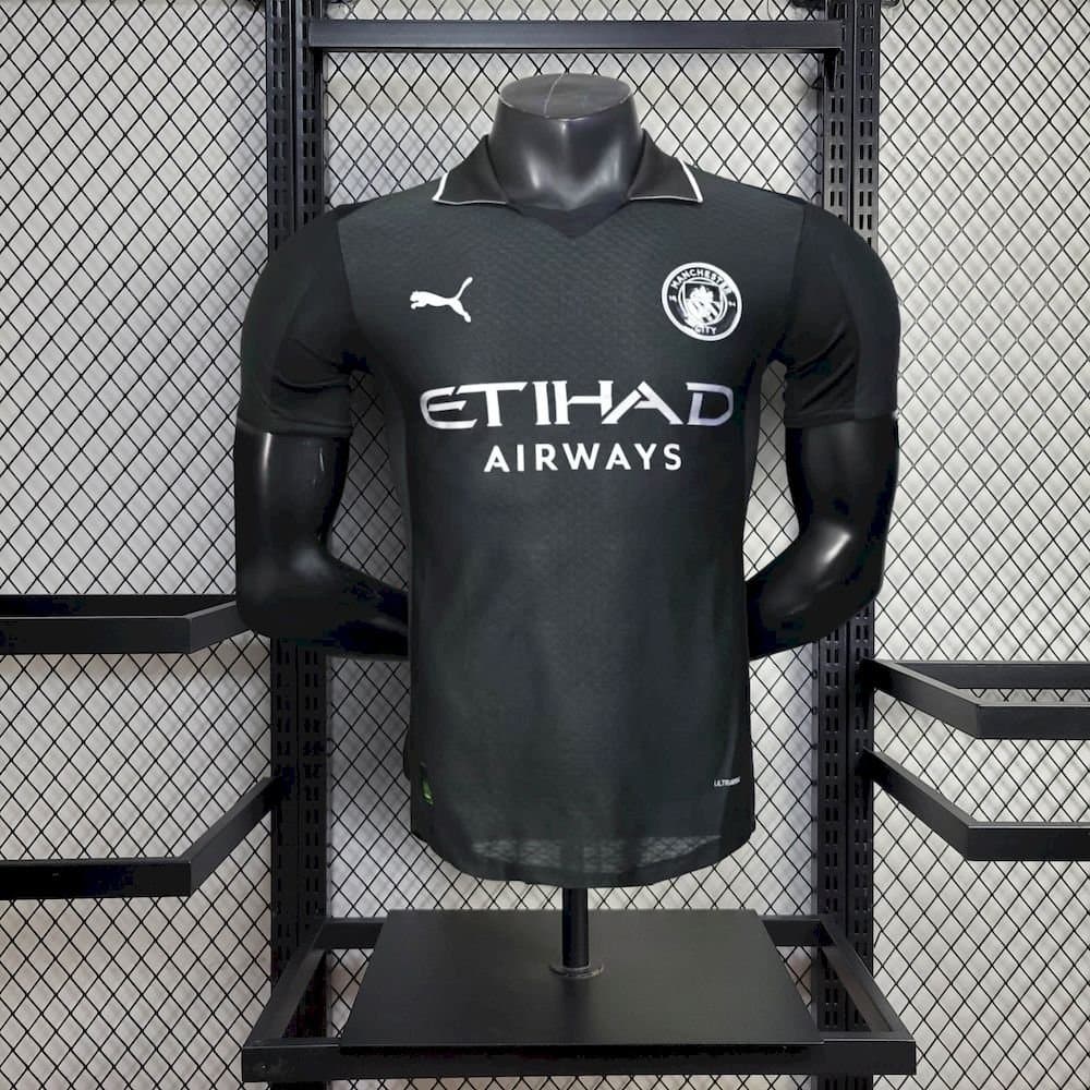 Man. City 2025/26 2a Eq. (Ed. Jugador) — vista frontal