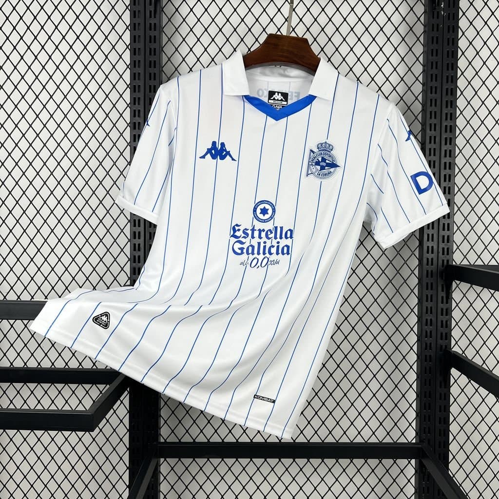 Deportivo de La Coruña 2025/26 Retro — vista frontal