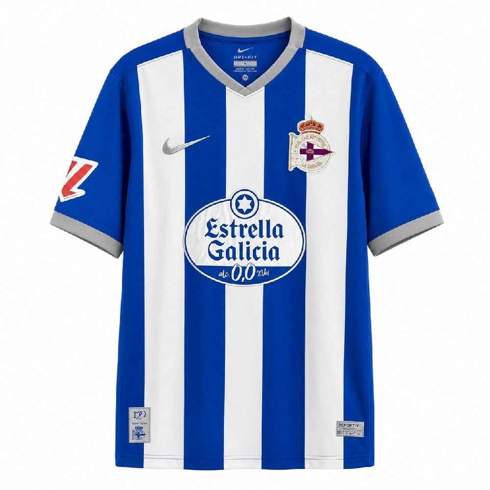 Deportivo de La Coruña 2026/27 1a Eq. — vista frontal