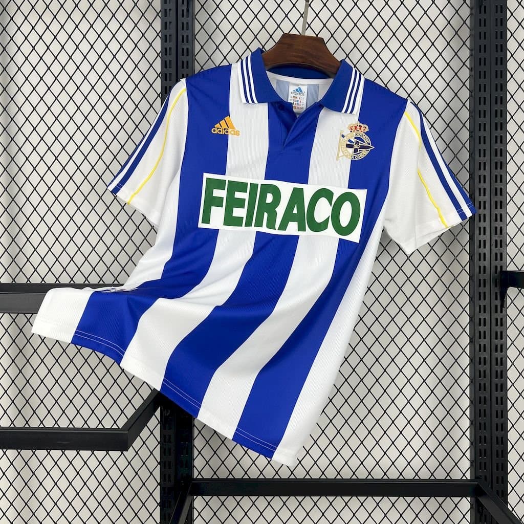 Deportivo de La Coruña 1999/00 1a Eq. — vista frontal