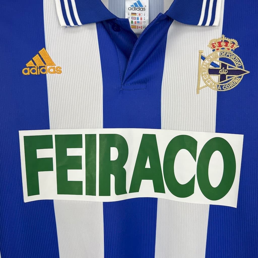 Deportivo de La Coruña 1999/00 1a Eq. — vista trasera