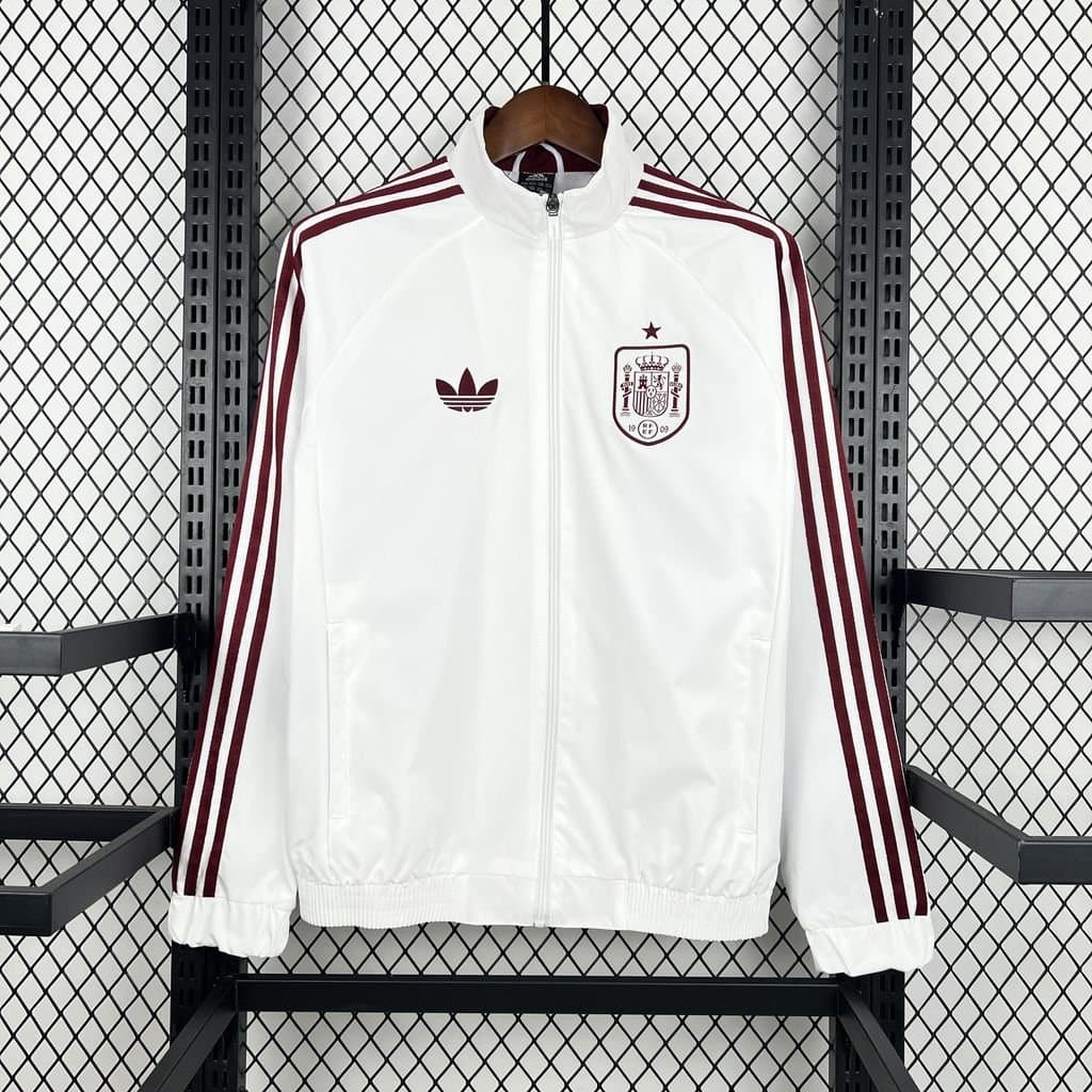 España 2026 Chaqueta Blanca — vista frontal