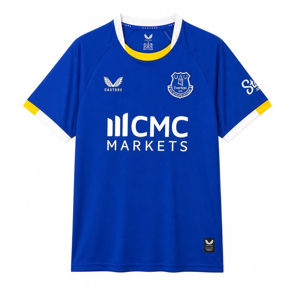 Everton 2026/27 1a Eq. — vista frontal