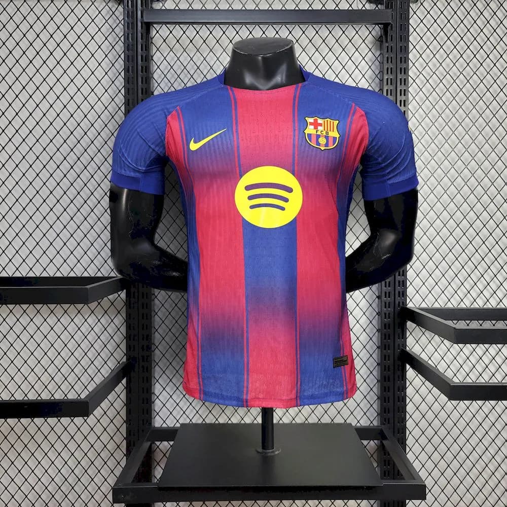 FC Barcelona 2025/26 1a Eq. (Ed. Jugador) — vista frontal