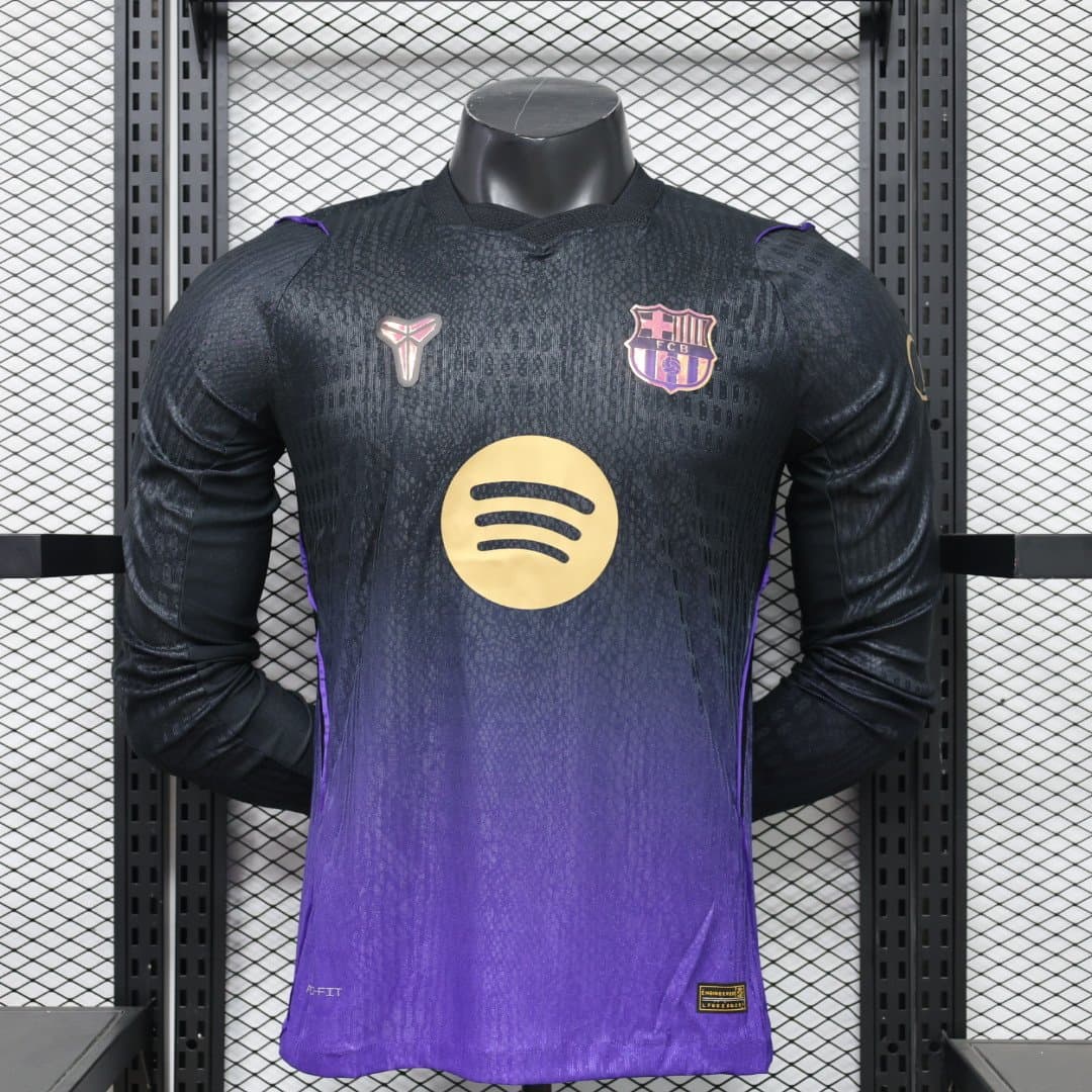 FC Barcelona 2026/27 2a Eq. (Ed. Jugador) Manga Larga — vista frontal