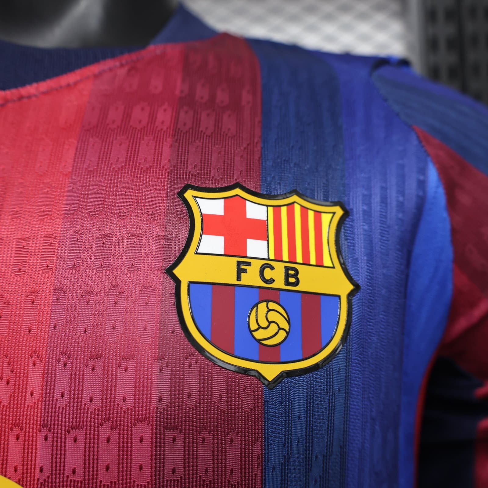FC Barcelona 2026/27 1a Eq. (Ed. Jugador) Manga Larga — vista trasera