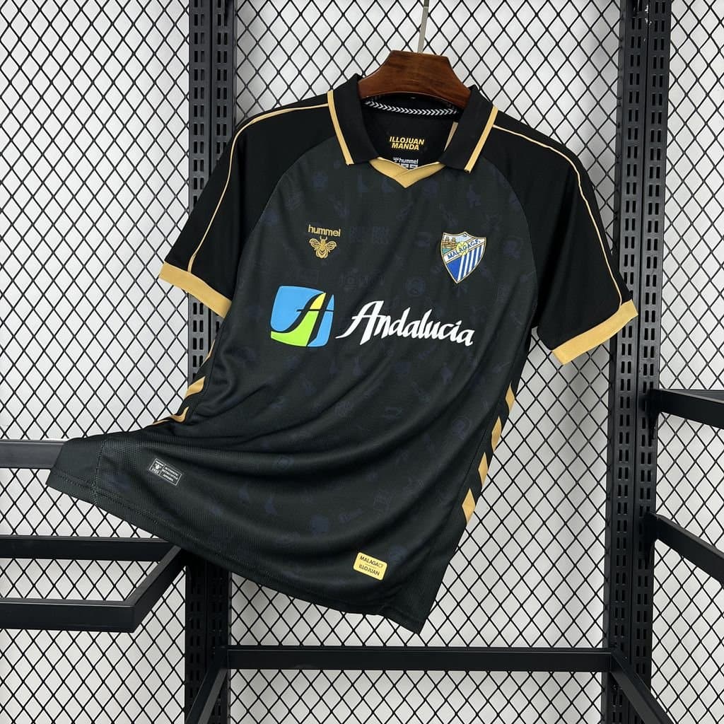 Málaga 2025/26 Retro — vista frontal