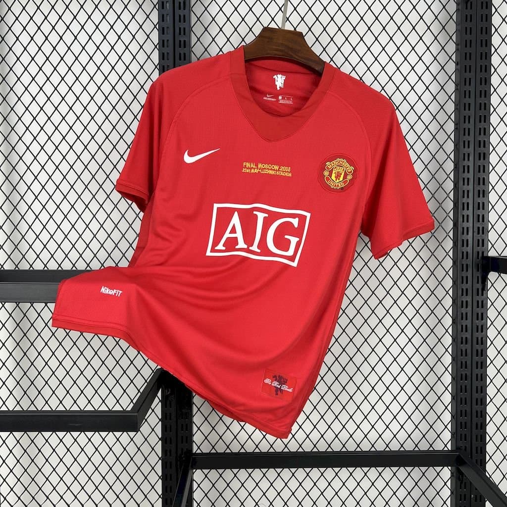 Man. United 2007/08 1a Eq. — vista frontal