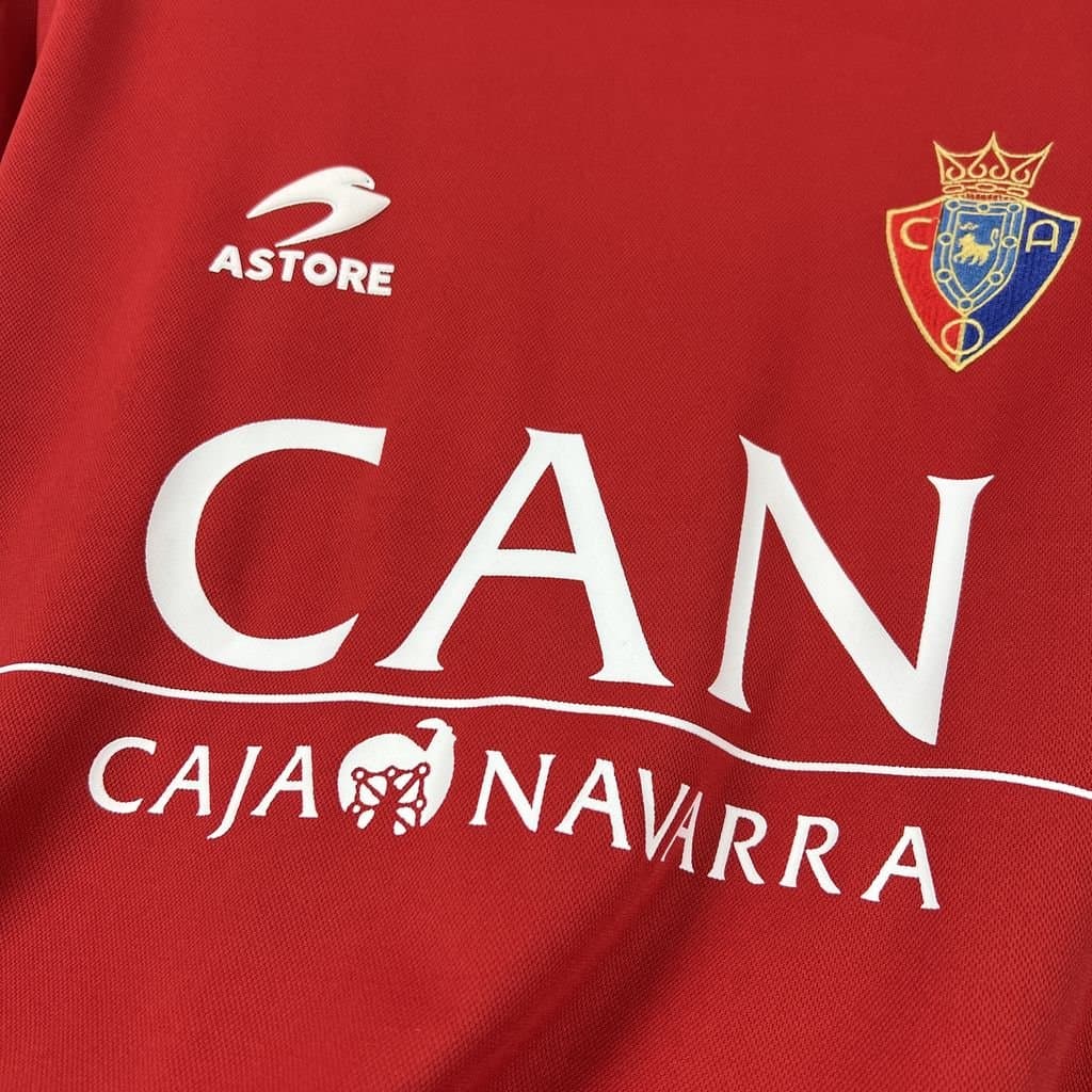 Osasuna 2000/01 1a Eq. — vista trasera