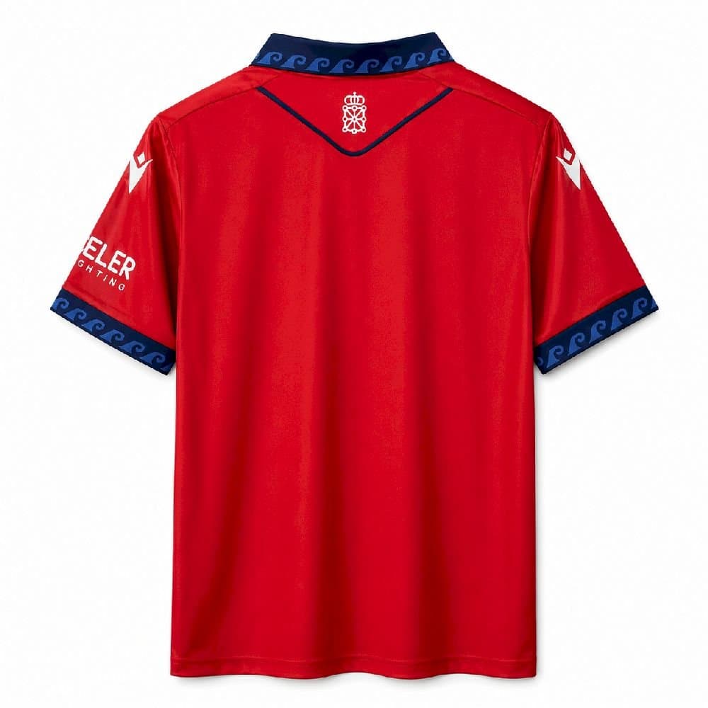 Osasuna 2026/27 1a Eq. — vista trasera