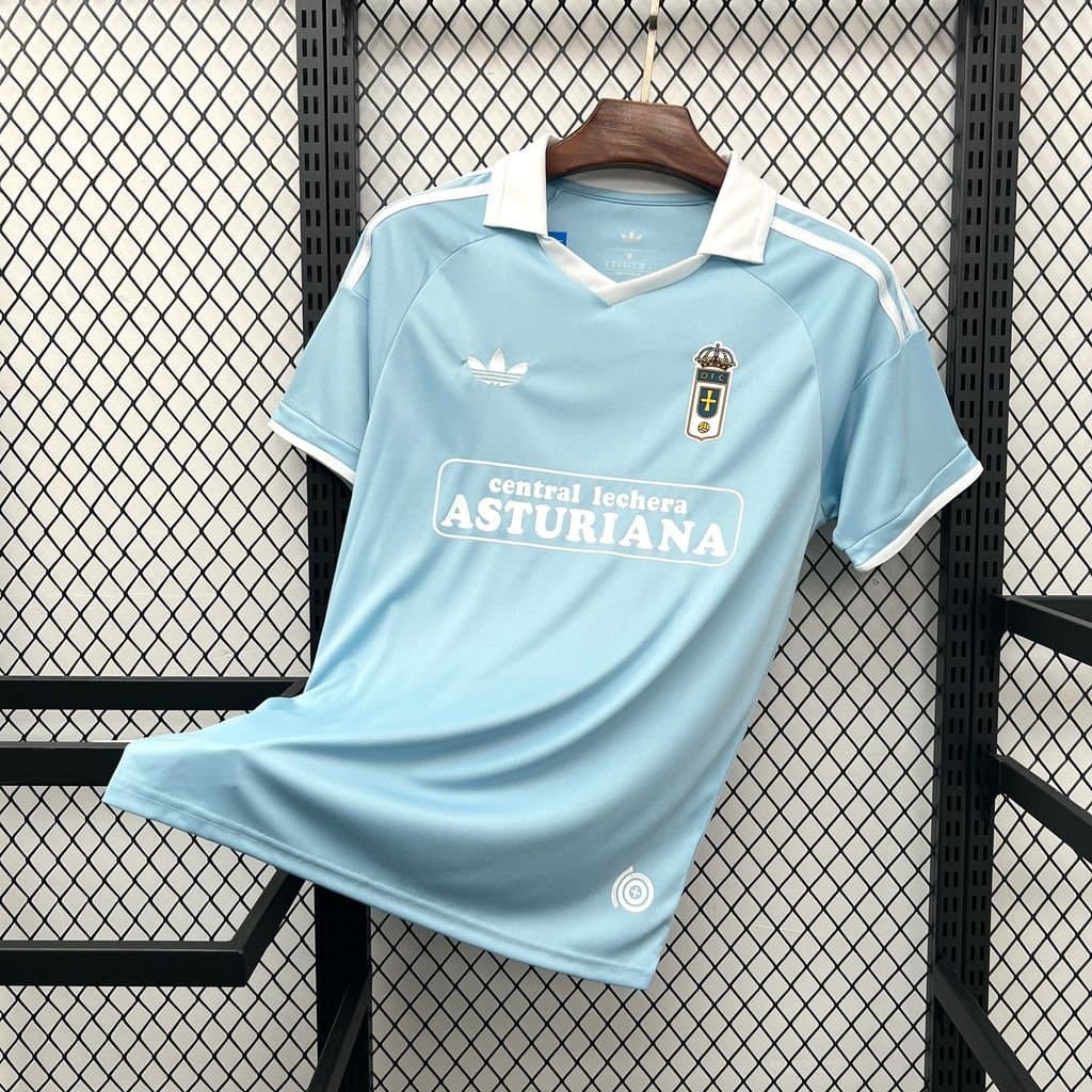 Real Oviedo 2025/26 100 Aniversario — vista frontal