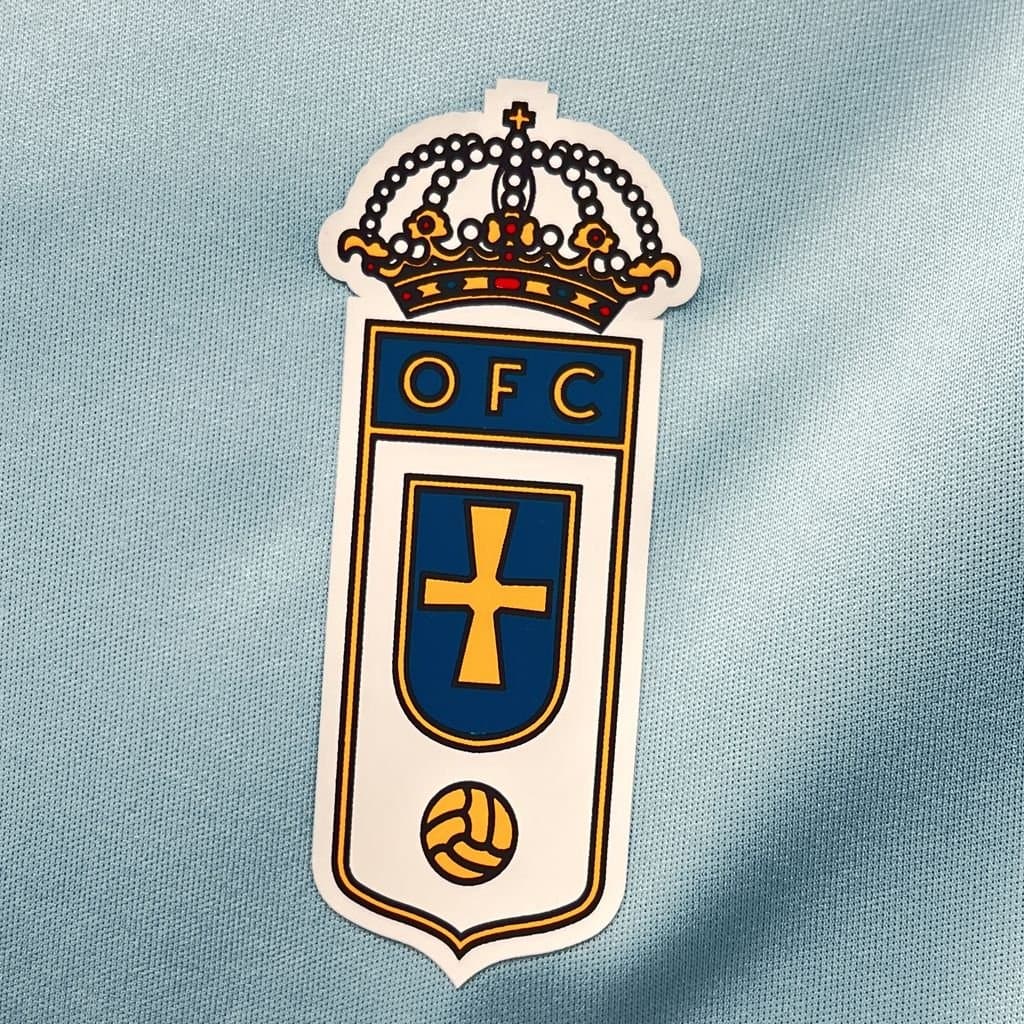 Real Oviedo 2025/26 100 Aniversario — vista trasera