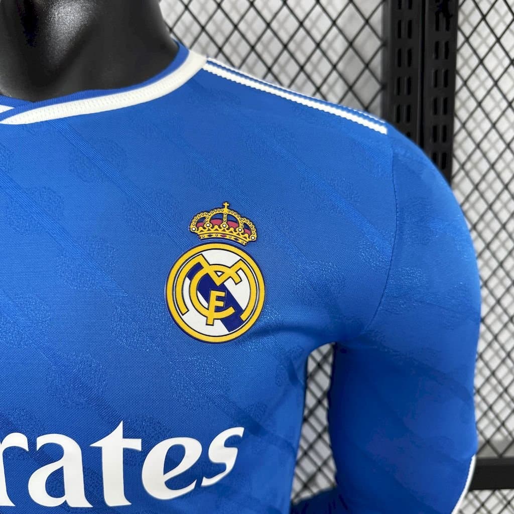 Real Madrid 2025/26 3a Eq. (Ed. Jugador) Manga Larga — vista trasera