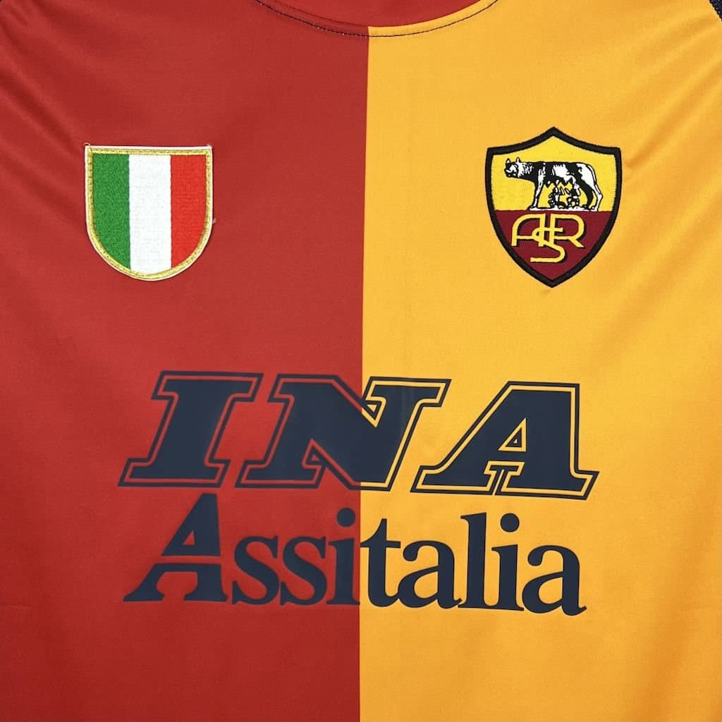 AS Roma 2001/02 1a Eq. — vista trasera
