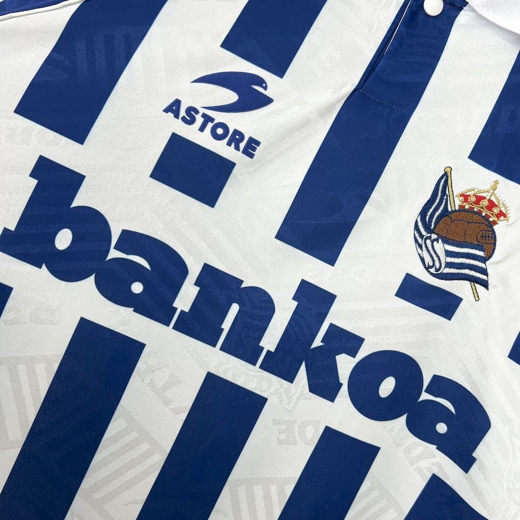 Real Sociedad 1994/95 1a Eq. — vista trasera