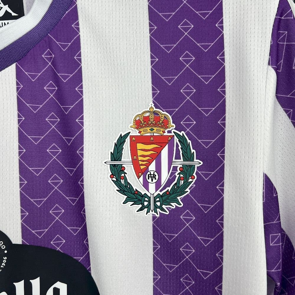 Real Valladolid 2025/26 1a Eq. — vista trasera