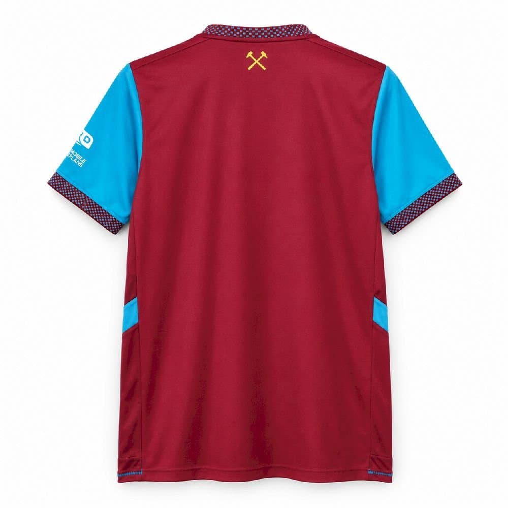 West Ham 2026/27 1a Eq. — vista trasera