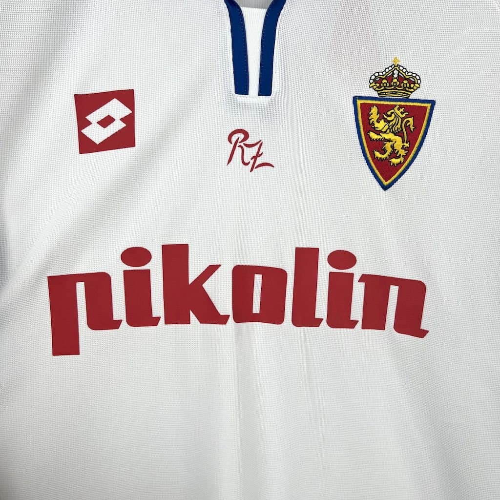 Real Zaragoza 2003/04 1a Eq. — vista trasera