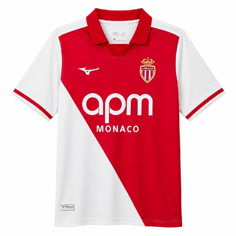 AS Mónaco 2026/27 1a Eq. — vista frontal