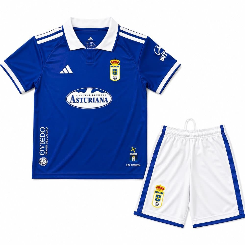 Real Oviedo 2026/27 1a Eq. Niño — vista frontal