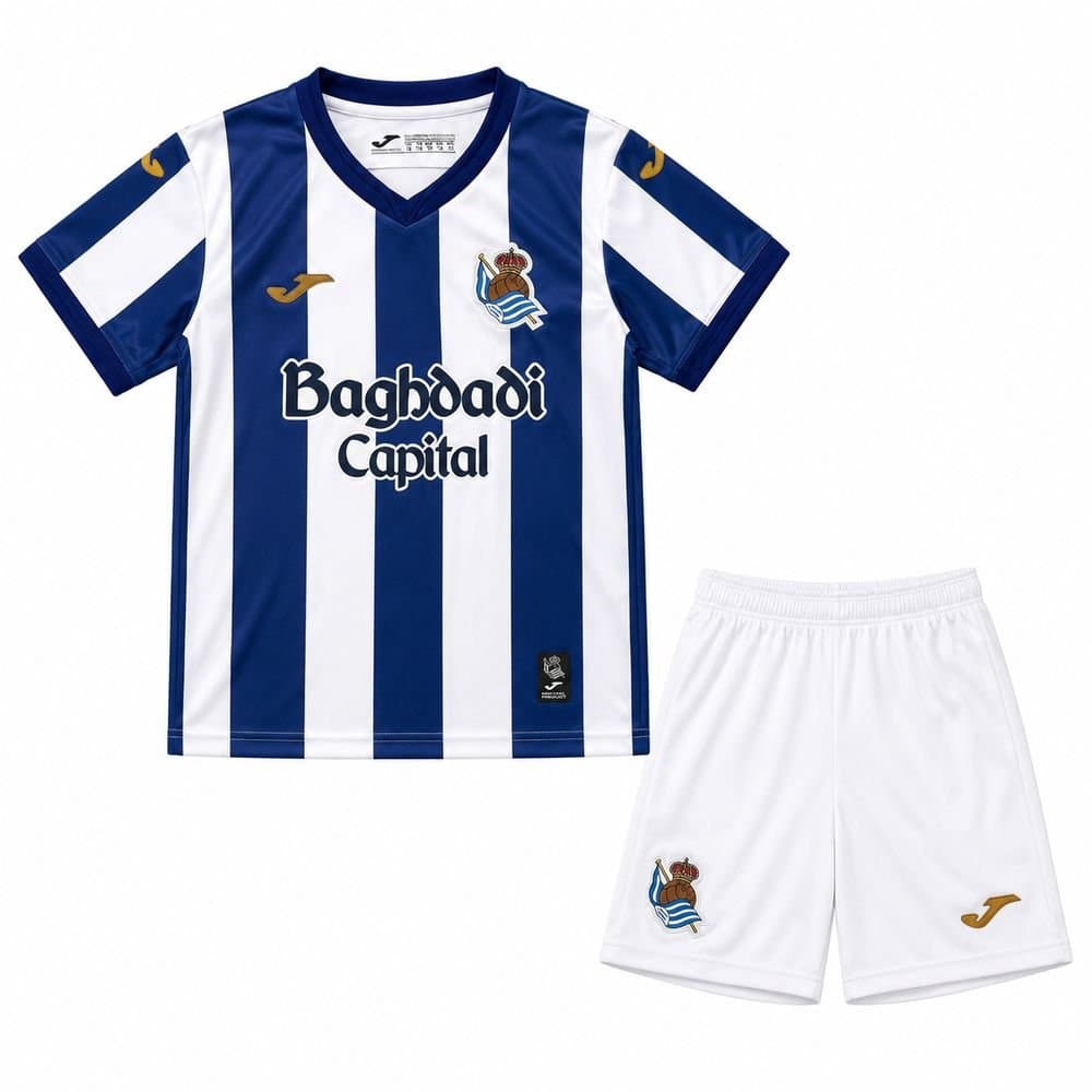 Real Sociedad 2026/27 1a Eq. Niño — vista frontal