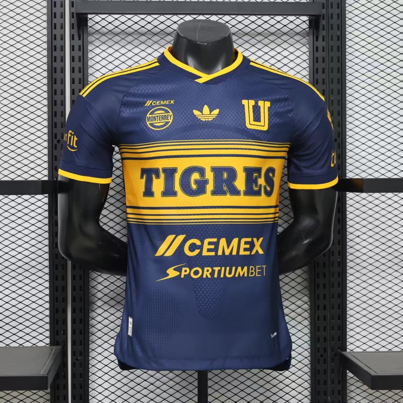 Tigres UANL 2026/27 2a Eq. (Ed. Jugador) — vista frontal