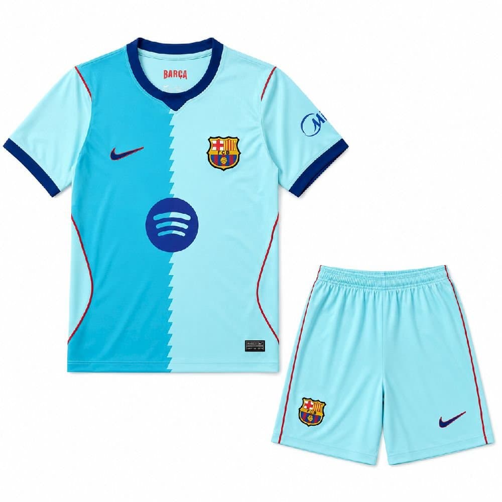 FC Barcelona 2026/27 3a Eq. Niño — vista frontal