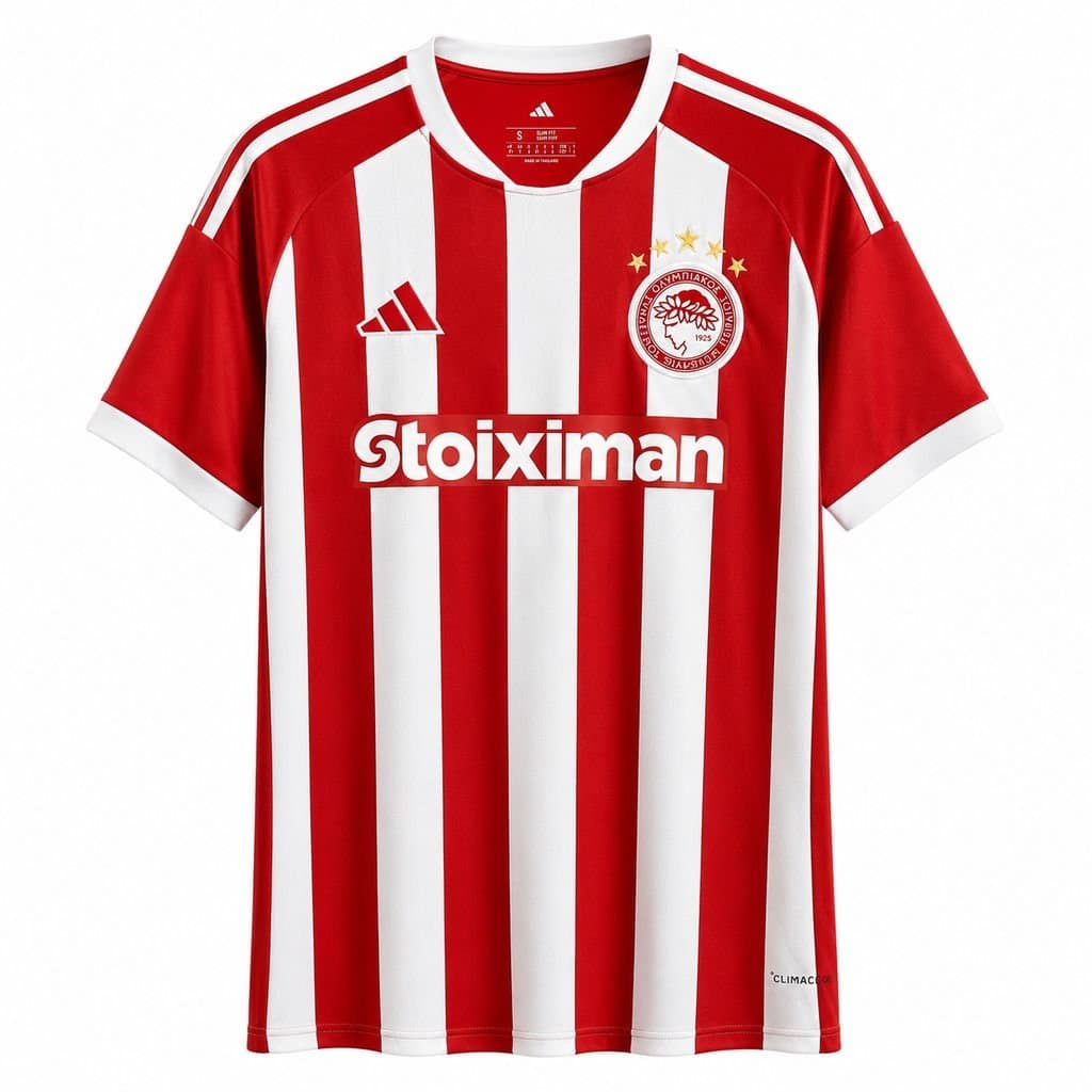Olympiacos 2026/27 1ª Eq. — vista frontal